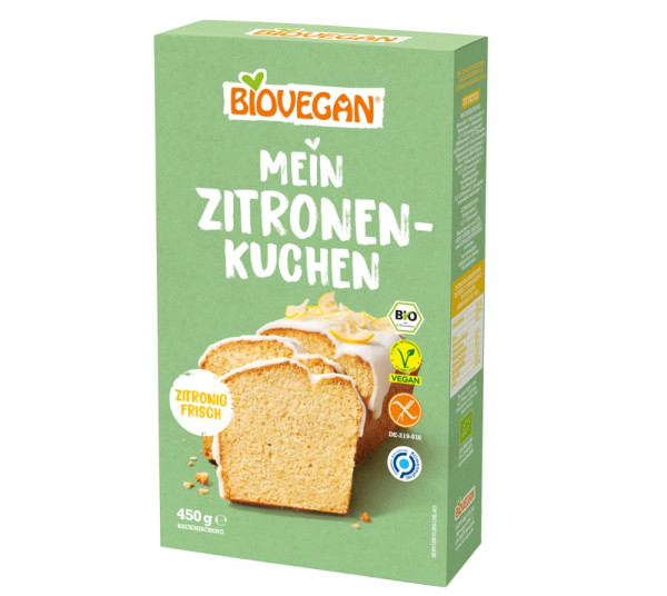 BIOVEGAN Mein Zitronenkuchen, BIO